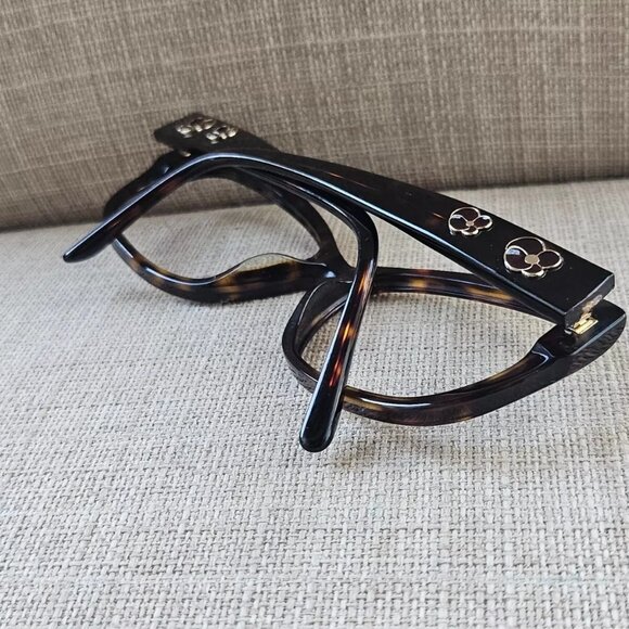 kirkland Signature Women Glasses Frame Havana Brown 55[]18 135 Eyeglasses Frame - Picture 4 of 10